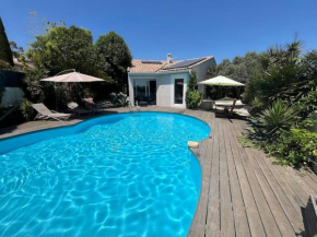 Villa, piscine, 3 ch, 6 lits, 6 ou 8 pers